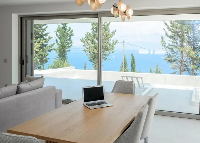 Villa Modern Seaview Oasis Nikiána